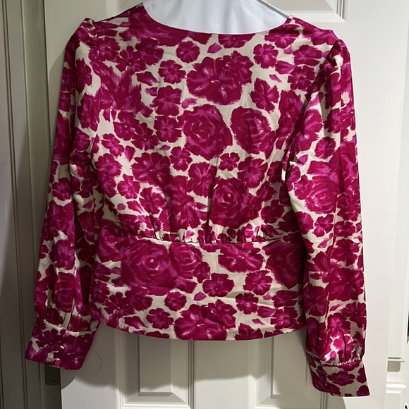 JCREW Floral Blouse - Picture 2 of 2